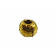 Basis kraal goudkleur 4 mm       (50 stuks)